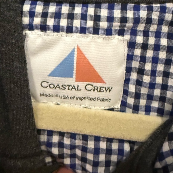 Men's Coastal Crew Black Hoodie - Picture 3 of 3